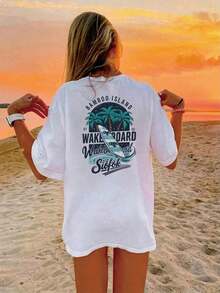 Women T-Shirts - White - View 3