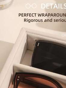 1pc Fashion Eyeglasses Storage Tray, Eyeglasses Storage Box, Drawer Organizer, Stackable Display Box, Available In 3 Colors, Soft Padded Lining Suitable For Earrings, Necklaces, Bracelets, Rings, Hair Clips, Hair Bands, Fits Standard Drawers - Multicolor - View 6