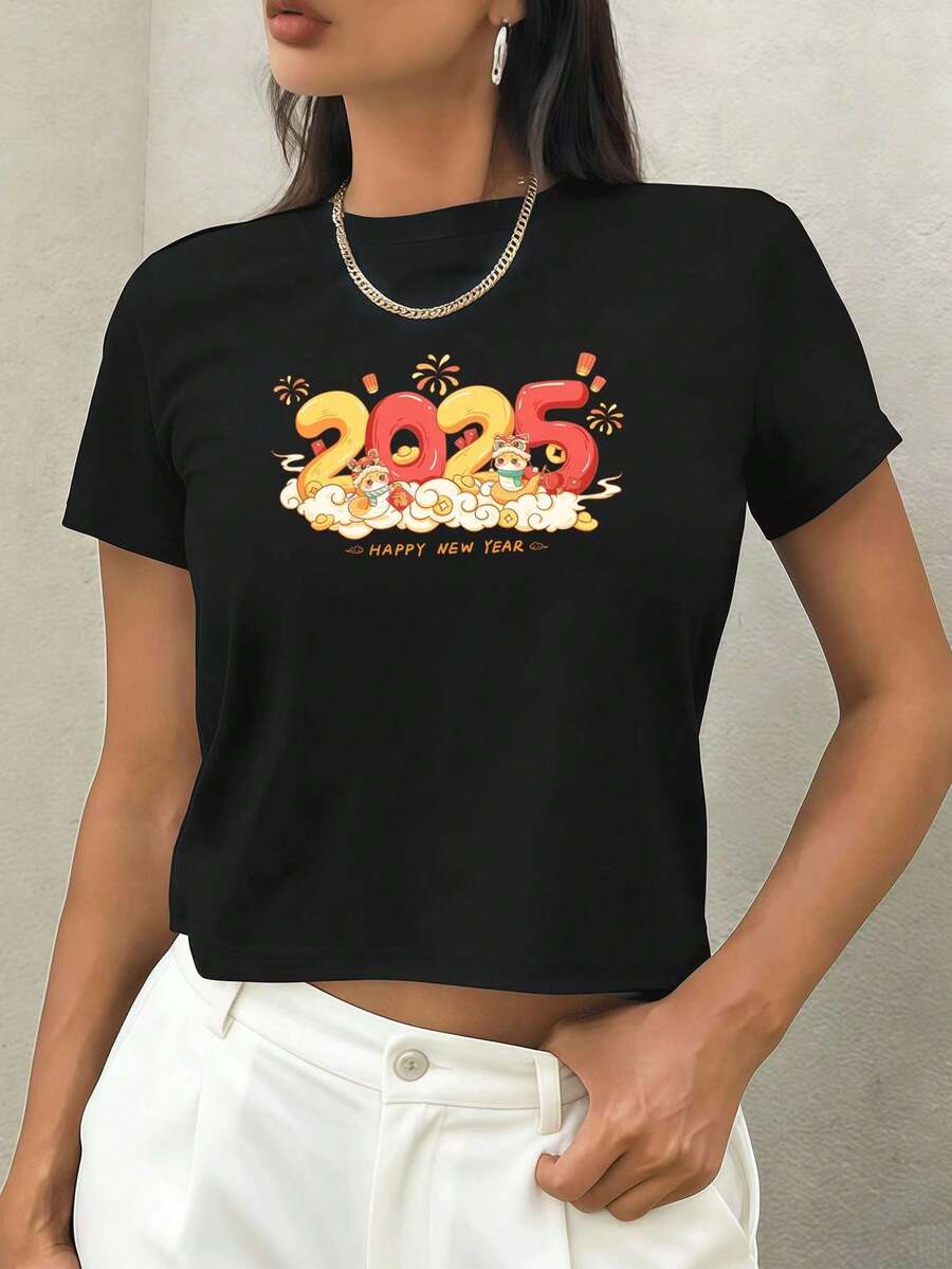 Women T-Shirts - Black - View 1