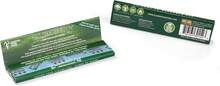 Elements Green King Size Slim Unrefined Plant Rolling Paper - 5 Booklets - White - View 3