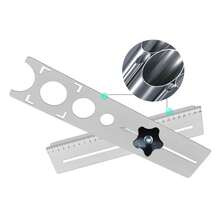 Multi-Function Universal Drilling Tool Hole-Cutting Positioner For Marble And Glass Tile Drill Guide - Silver - View 7