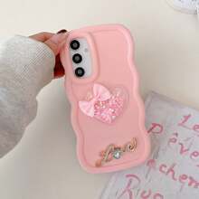Free Lanyard With Order, Cute Macaron Phone Case + Wrist Strap, Compatible With IPhone 17 Pro Max/16 Pro Max/15 Pro Max/14 Pro Max/13 Pro Max/12 Pro Max/11 Pro Max/XS Max/7/8 Plus, S26/25 24 32 1u, Honor, - Pink - View 3