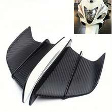 Universal Motorcycle Side Wind Deflector, Racing Car Side Wind Spoiler, Universal Air Flow Fairing, Side Wind Turbulence Plate, Air Flow Wing - Deflector - View 1