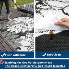 Tappeti e moquette per patio - nero - Visualizzare 5