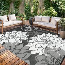 Tappeti e moquette per patio - nero - Visualizzare 3