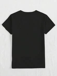 Women T-Shirts - Black - View 2