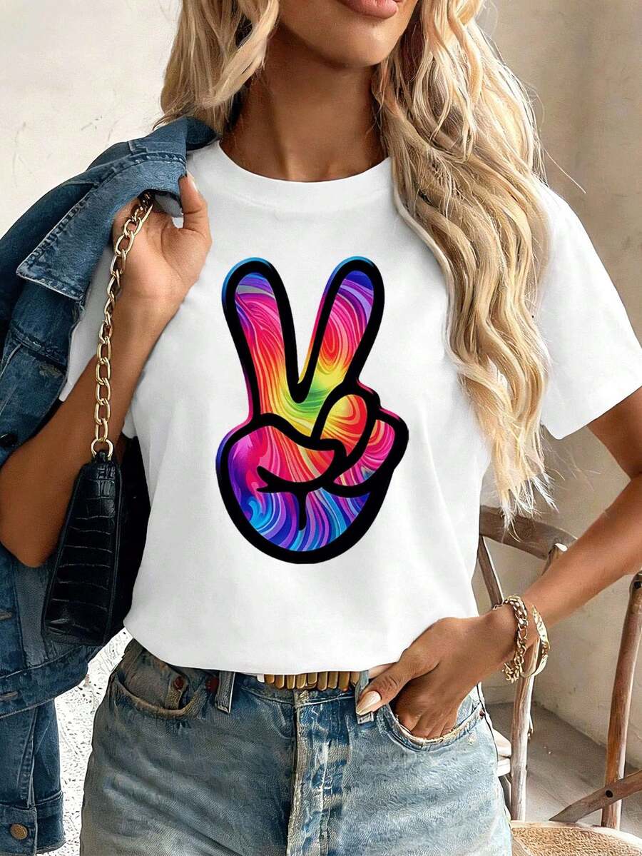 Women T-Shirts - White - View 1