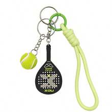 2025 Model Nox Racket Keychain, Mini Racket Shaped, Unisex, Suitable As Bag Accessory, For Car, Wallet And Backpack, Great Holiday Gift - Multicolor - View 4
