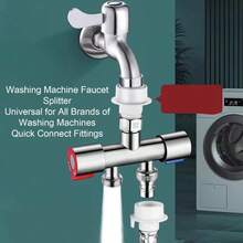 Van góc dày chất lượng cao, giao diện tiêu chuẩn phổ thông 1/4", kín nước, thích hợp cho nhà bếp, phòng tắm, ban công, bình nước nóng, nhà vệ sinh, van khóa nước đầu vào máy giặt. - Sự phổ biến - Xem 3