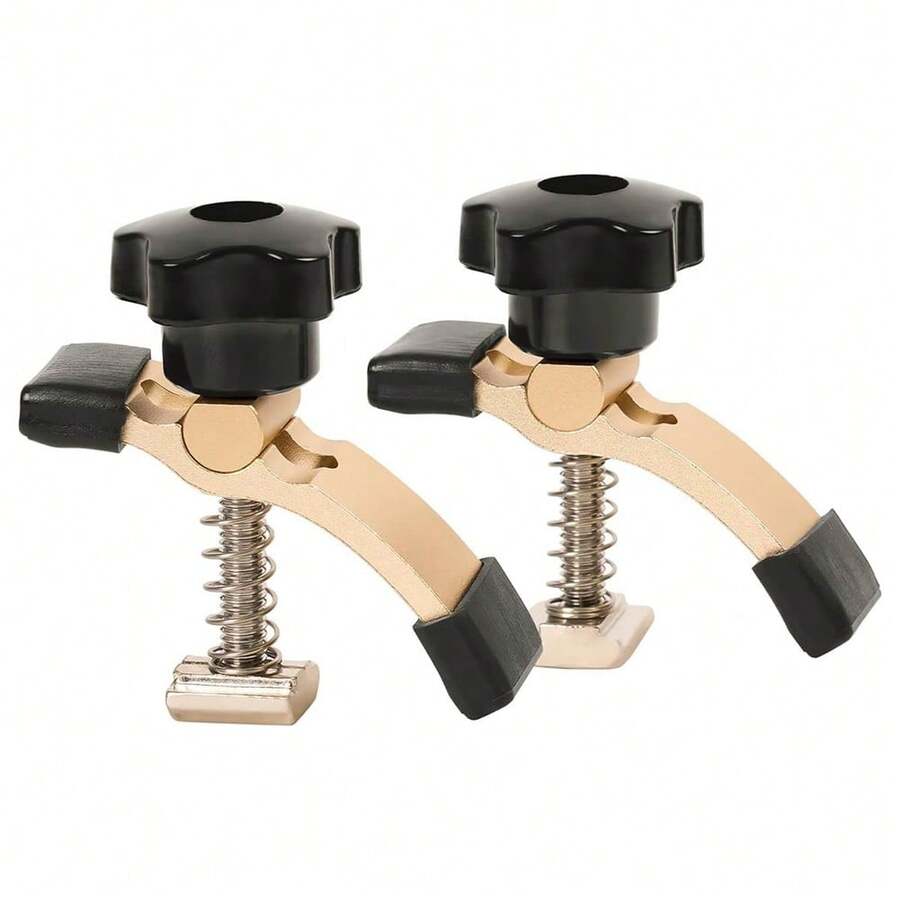 2PCS Mini Hold Down Clamp Kit, CNC Router Clamp For Woodworking And Metalworking, With 3018 CNC Router Machine - Multicolor - View 1