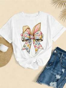 Women T-Shirts - White - View 2