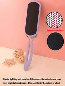 Fashionable Double-Sided Foot Scrubber, Removes Dead Skin And Calluses, Metal Foot File, Suitable For Men And Women, Ergonomic Foot Brush, Suitable For Bathroom, Home SPA Care, Professional Pedicure File, Pedicure Tool, Foot Care Tool, Foot Care Accessory - Multicolor - View 17