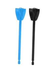 1个/2个四叶环氧树脂搅拌器，螺旋搅拌桨 - 塑料油漆和环氧树脂搅拌器配件，六角轴兼容电钻，高效搅拌，适用于DIY工艺和绘画项目，环氧树脂搅拌桨/配件，搅拌工具，塑料油漆搅拌钻头配件 - 彩色 - 查看 19