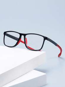 2 piezas Gafas de lectura plegables y ligeras, duraderas, unisex - Negro y rojo 2P - Ver 3