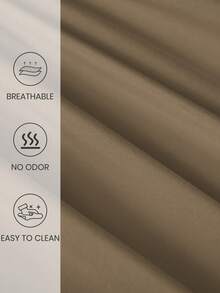 1 pieza Sábana ajustable acolchada impermeable y cómoda, ropa de cama, sábana ajustable, cubierta de colchón, suave y acogedora, protector de colchón hipoalergénico, apto para camas Queen, King, Twin, colchoneta suave y a prueba de polvo, lavable a máquina - Marrón - Ver 7