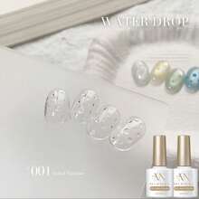 MIANEL GEL 2026新款防水水滴形亮油指甲油，透明水滴设计，适合夏季美甲沙龙使用 - 彩色 - 查看 17