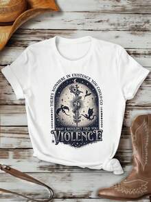 Women T-Shirts - White - View 1