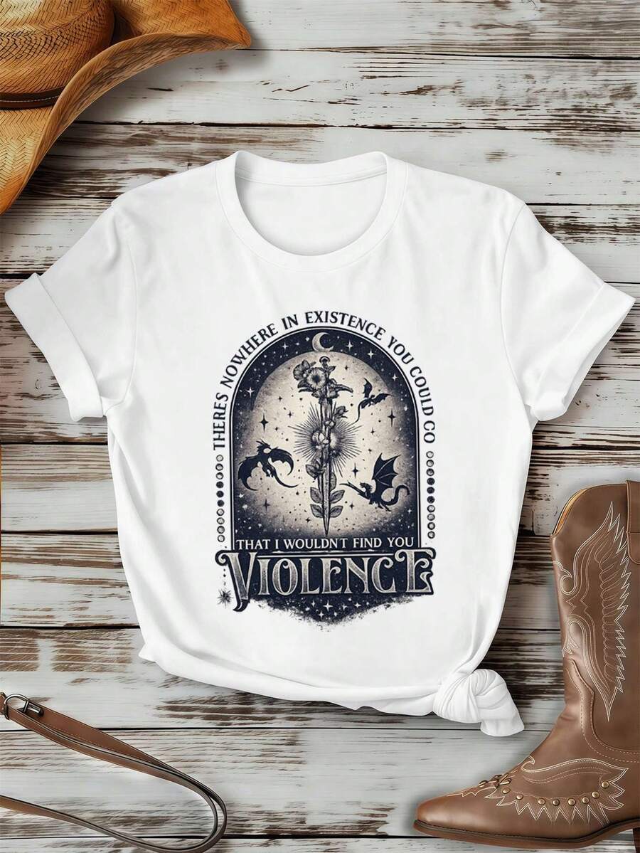 Women T-Shirts - White - View 1