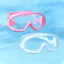 1pc Swimming Goggles, Ultra-Clear Vision Anti-Fog, Adult Swimming Goggles Suitable For Various Swimming Activities - Multicolor - View 12
