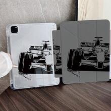 1 chiếc ốp lưng máy tính bảng in hình xe đua F1 màu đen, kiểu dáng folio, có ngăn đựng bút, tương thích với iPad 10.9/10.2/ Air thế hệ thứ 5/Pro 11/10/9.7/Air 2/ (thế hệ thứ 7)/ (thế hệ thứ 8)/ Air 4/5/ Pro 11/ thế hệ thứ 10 10.9 inch 2022 Smart Case/ Air 13(M3 2025)/ Air 11(M3 2025)/ Air 11(M3 2025)/ 11(A16 2025)/ Tương thích với Galaxy Tab S10+/S9/A9, Tương thích với 5/5PR/6/6PRO/7/7PRO, Tương thích với Oppo Pad, Tương thích với Matepad, Tương thích với Honor Pad. - Nhiều màu - Xem 1