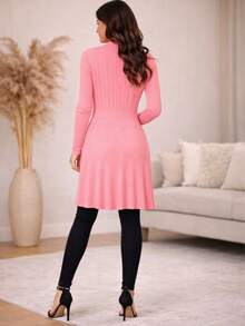 Women Coats - 粉色 - 查看 2