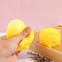 1 món đồ chơi bóp mềm hình vuông vị pho mát, đồ chơi bóp mềm sáng tạo, có độ đàn hồi chậm, giúp giảm căng thẳng. - Loại A - Xem 3