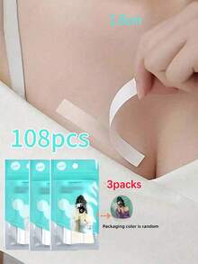 Băng dính chống trượt 360/180/36 miếng, phụ kiện che dây áo ngực thời trang, khóa dây váy, băng dính hai mặt cho tủ quần áo, phụ kiện cần thiết cho trang phục đi học và dự tiệc - Công cụ hỗ trợ mặc đồ kín đáo - Trong sáng - Xem 18