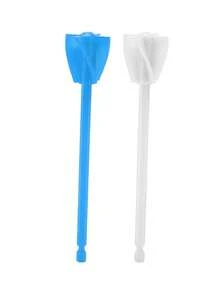 1个/2个四叶环氧树脂搅拌器，螺旋搅拌桨 - 塑料油漆和环氧树脂搅拌器配件，六角轴兼容电钻，高效搅拌，适用于DIY工艺和绘画项目，环氧树脂搅拌桨/配件，搅拌工具，塑料油漆搅拌钻头配件 - 彩色 - 查看 20