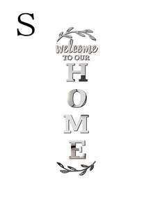 1 Set "Welcome To Our Home" 3D Acrylic Mirror Wall Sticker - Self-Adhesive Reflective Pattern, Suitable For Living Room, Bedroom, Bathroom - Elegant Beige And White Design With Olive Wreath Pattern, Mirror Wall Decal - Multicolor - View 11