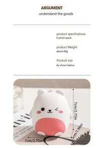 1pc Cute Bear Portable Pill Box, Large Capacity Airtight Medicine Storage Box, Refillable 7-Day Portable Pill Organizer, Small Medicine Storage Box, Airtight Design, Large Capacity Pill Box, Easy To Carry Or Hang On Bag - Multicolor - View 10