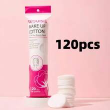 Bông tẩy trang đa lớp thấm hút cao, hình tròn, làm từ cotton hữu cơ, mềm mại và nguyên chất. - Hồng - Xem 11