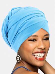 1 chiếc khăn trùm đầu Hồi giáo, khăn quấn đầu, khăn co giãn phù hợp để sử dụng hàng ngày. - nhiều màu - Xem 10