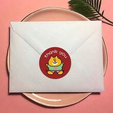 Stickers Cute Bear Stickers Reward Sealing Stickers Ins Cartoon Style Packaging Decoration Planner Stickers GVXL - C620 - Xem 3
