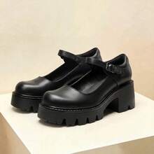 Women's Versatile Classic Comfort Pumps, Comfortable Pointed Toe Heels For Commute & Date - Black - View 3
