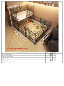 Lồng thú cưng nhỏ lắp ghép, lồng tự lắp ráp trong nhà cho chuột lang và chuột hamster, không gian rộng rãi. - nối - Xem 16