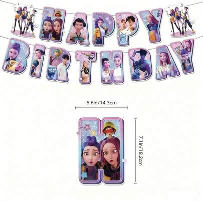 DOBBLE 1 Bộ Trang Trí Tiệc Chủ Đề Witcher dành cho Nữ, Phụ Kiện Tiệc Thanh Lịch, Thích Hợp Cho Lễ Hội Người Hâm Mộ, Sinh Nhật.