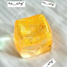 1/2/3/5pcs Slow Rebound Soft Square Ice Cubes, Suitable For Adults, Can Also Be Used As Stress Balls, Squeeze Balls, Pressure Relief Blocks, Sensory Toys, Icy Smooth, Birthday Gifts, Party Favors, Piñata Fillers, Gift Box Fillers - 多色的 - 查看 14