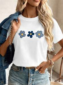 Women T-Shirts - White - View 1