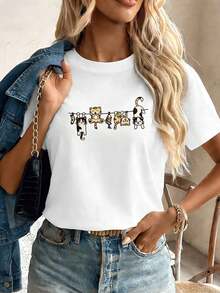 Women T-Shirts - White - View 1