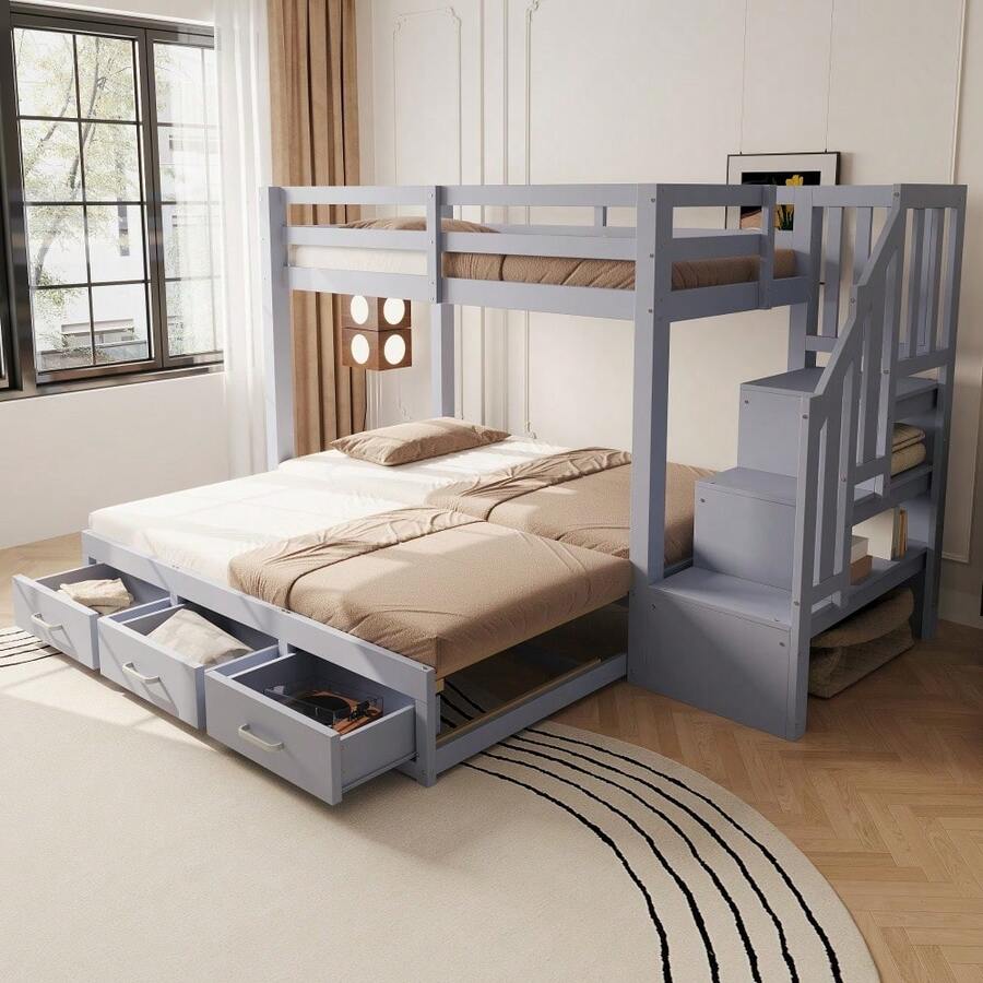 Bed Frames - Grey - View 1