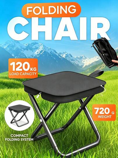 Bộ 2 ghế cắm trại gấp gọn kèm túi đựng, ghế nhẹ di động, trọng lượng 1,5 lbs (khoảng 0,6 kg), chịu tải trọng lên đến 500 lbs (khoảng 227 kg), phù hợp cho người lớn, món quà lý tưởng cho người cắm trại, chất liệu chống thấm nước và chịu được thời tiết khắc nghiệt, tuyệt vời cho đi bộ đường dài, câu cá, dã ngoại.