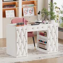Vanities & Vanity Benches - White - View 9