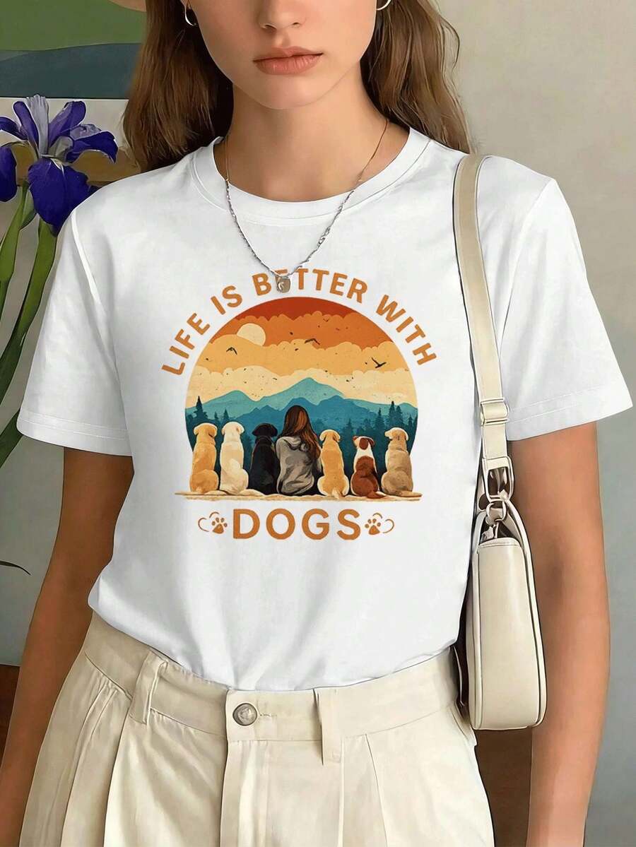 Women T-Shirts - White - View 1
