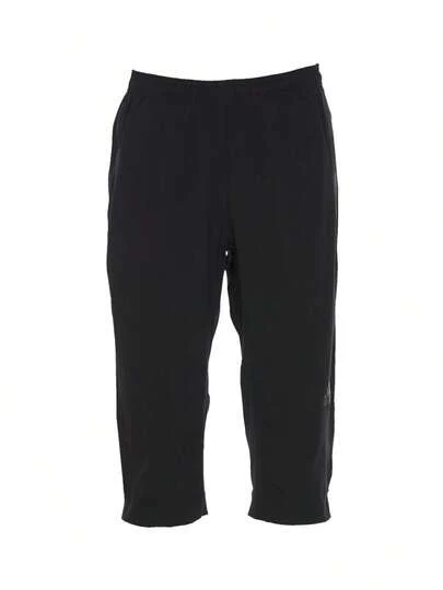 Adidas Quần short nam dệt kim dài đến khuỷu tay (3/4), quần thể thao thoải mái BK0982, thích hợp cho mùa xuân/hè.