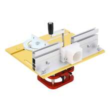 Router Riser With Slotted Router Table Bevel Cutout Tabletop Black Insert Plate Power Tool Accessories And Parts Base - C - View 10