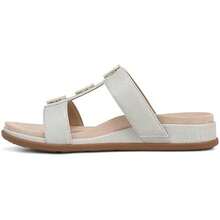 Vionic Serra Women's T-Strap Slip-On Supportive Sandal - 7 Wide-Taupe Grey - Xem 6