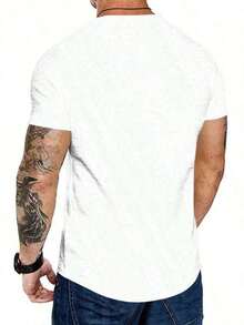 blusas casuales para damaCamiseta informal para hombre con estampado de corazón esquelético Camisetas de hombreSuitable for spring, summer and autumnplayeras de mujer - Blanco - Ver 2