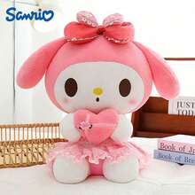 SANRIO 1件 30cm/40cm(11.8in/15.7in) 毛絨娃娃，可愛心形枕頭與花朵洋裝填充娃娃，適合女孩、學生、收藏家，房間裝飾、汽車座椅裝飾、生日禮物 - 彩色 - 查看 15