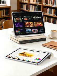 1 chiếc ốp lưng máy tính bảng họa tiết bánh mì nướng và cà phê, tương thích với iPad Mini4/Mini5/Mini6/Mini7/Air/Air2/9.7/10.2/10.5/Air4/Air5/10.9/Pro 11-Inch/Thế hệ thứ 10/ Air 11-In.(M2)-2024/ Pro11-In.(M4)-2024/Air 11-Inch (M3) 2025/ (A16) 11 Inch Thế hệ thứ 11 2025/ Air 8(M4)2026(11-Inch), Galaxy Tab A8 10.5 Inch 2022. Bao gồm khe cắm bút cảm ứng tích hợp, chân đế gập 3 lần, bảo vệ cạnh mềm TPU, chức năng ngủ/thức từ tính, ốp lưng máy tính bảng tối giản/dễ thương/sáng tạo/vui nhộn/cá nhân hóa. - Nhiều màu - Xem 6