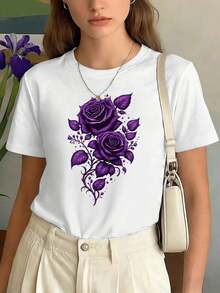 Women T-Shirts - White - View 1